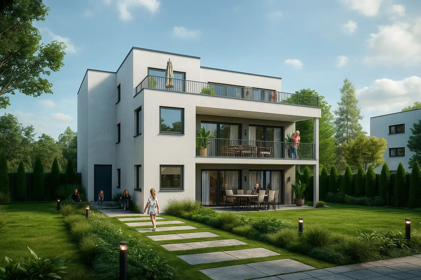 Neubau 3-Familienhaus an guter Lage - Photo 1 of 1