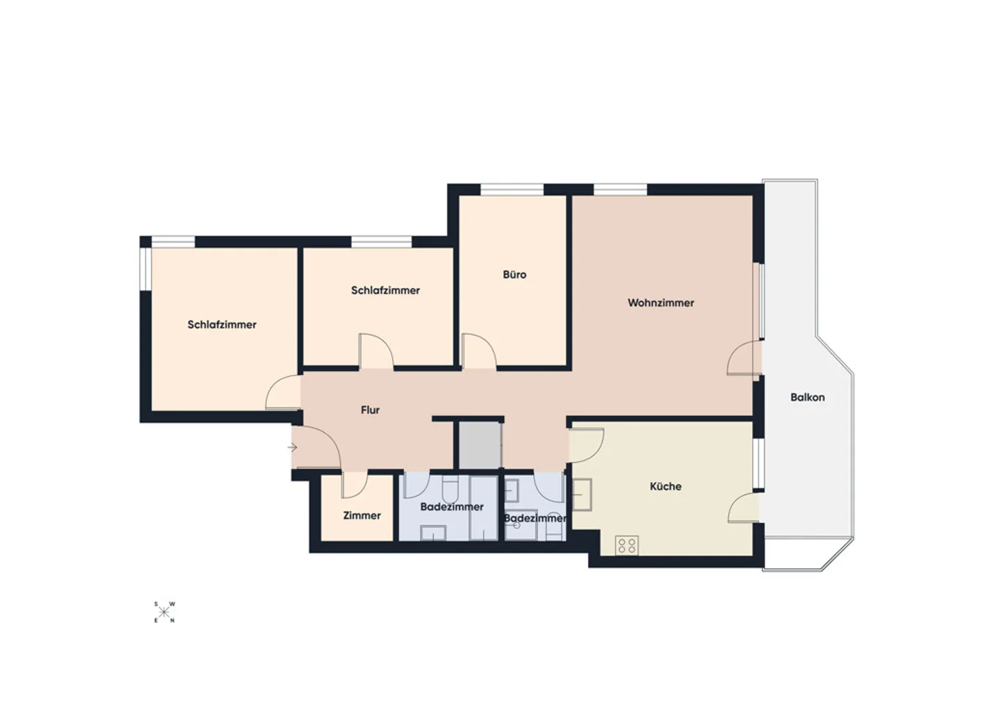 Mountain Idyl with Comfort: 4.5-Room Apartment in Unterbäch with Large Balcony - Photo 13 of 13