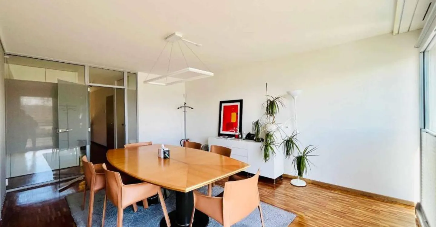 90 m² Büros mit Blick auf den Genfersee und geräumiger Terrasse - Foto 3 von 4