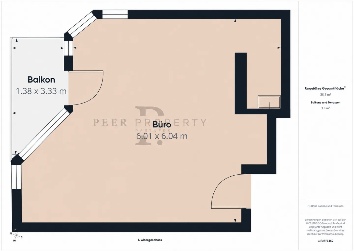 3½-Room Penthouse Apartment with Separately Rentable Office in Muri near Bern - Photo 2 of 2