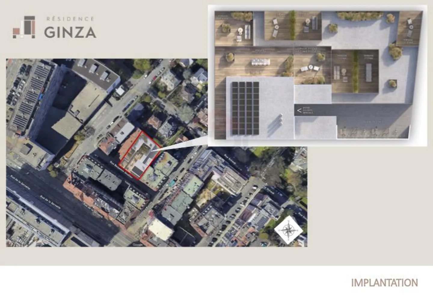 ZU VERKAUFEN Neue 2-Zimmer-Wohnung 47 m² Stadtzentrum von Genf - Foto 5 von 7