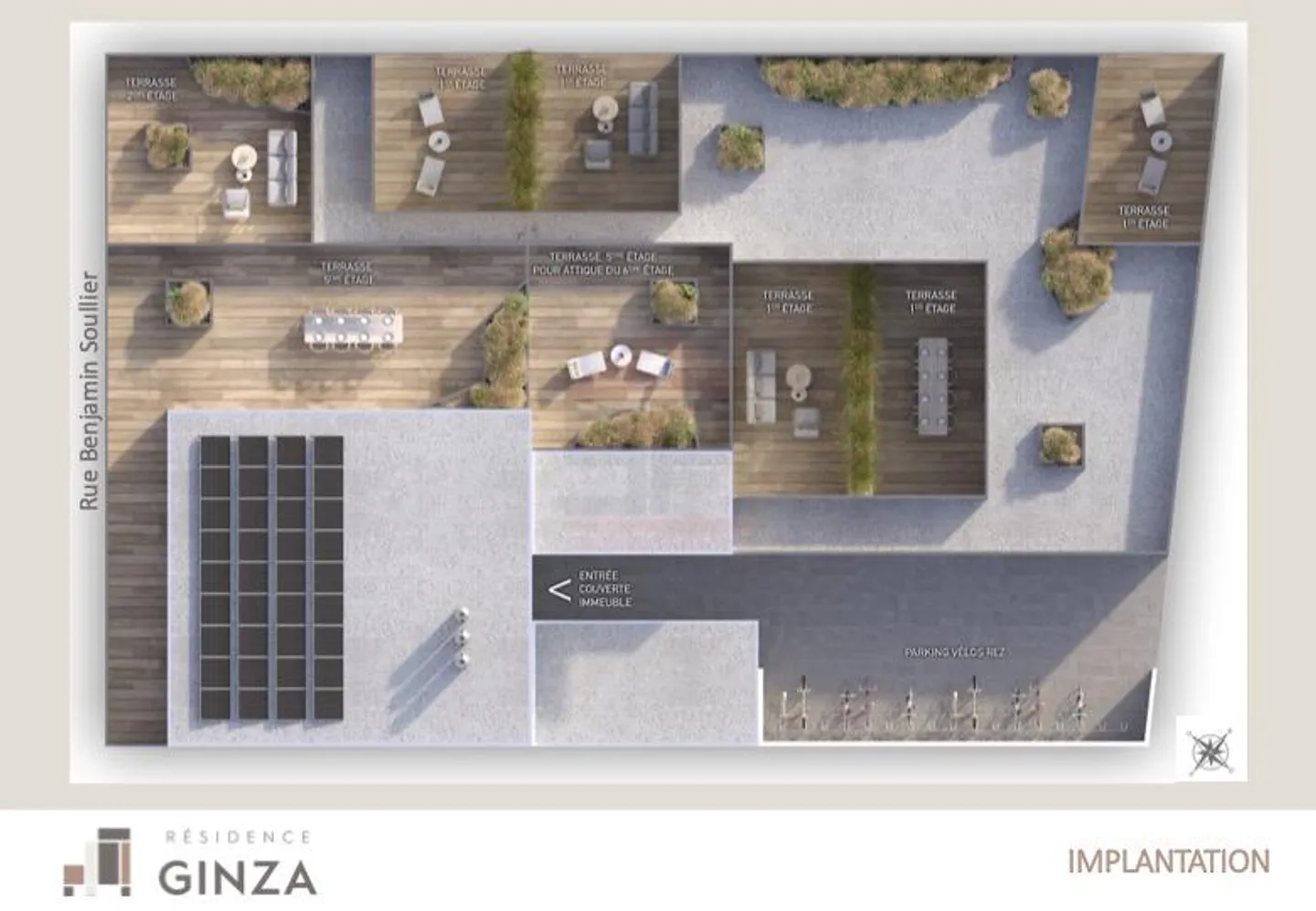 ZU VERKAUFEN Neue 2-Zimmer-Wohnung 47 m² Stadtzentrum von Genf - Foto 6 von 7