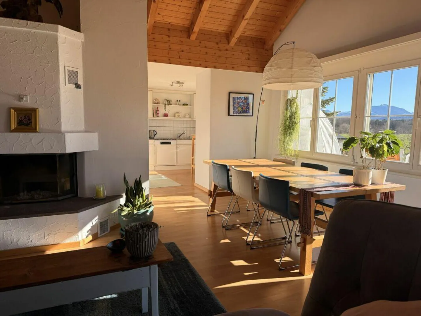 Spacious 3.5 Room Attic Apartment in Idyllic Location in the Green - Photo 3 of 13