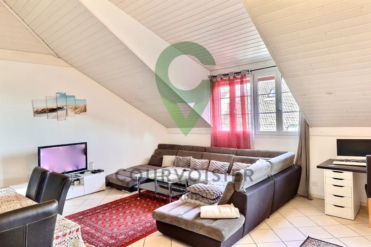 DUPLEX DE 5.5 PIECES DANS PETITE COPROPRIÉTÉ  - Foto 6 di 12