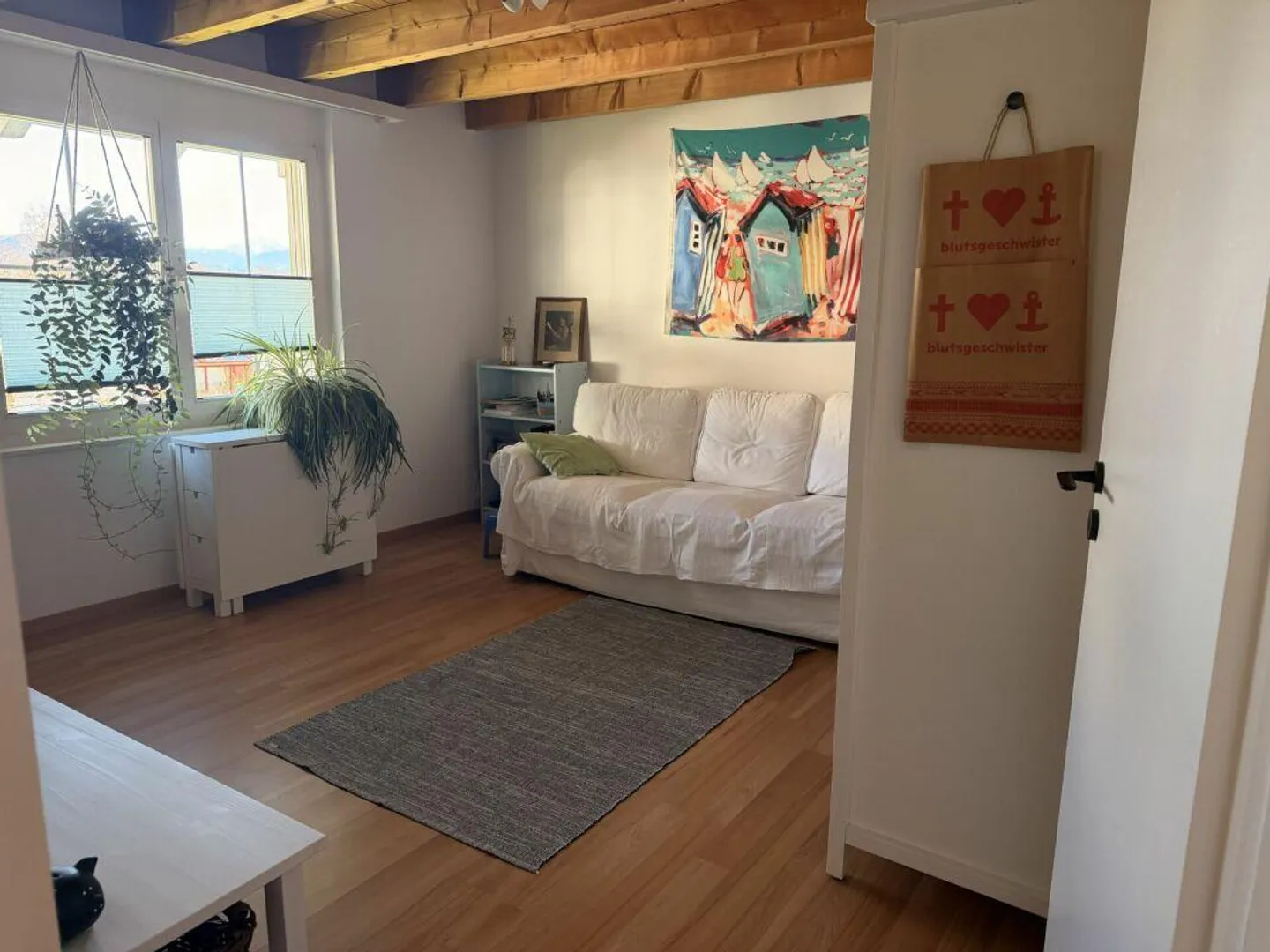 Spacious 3.5 Room Attic Apartment in Idyllic Location in the Green - Photo 6 of 13