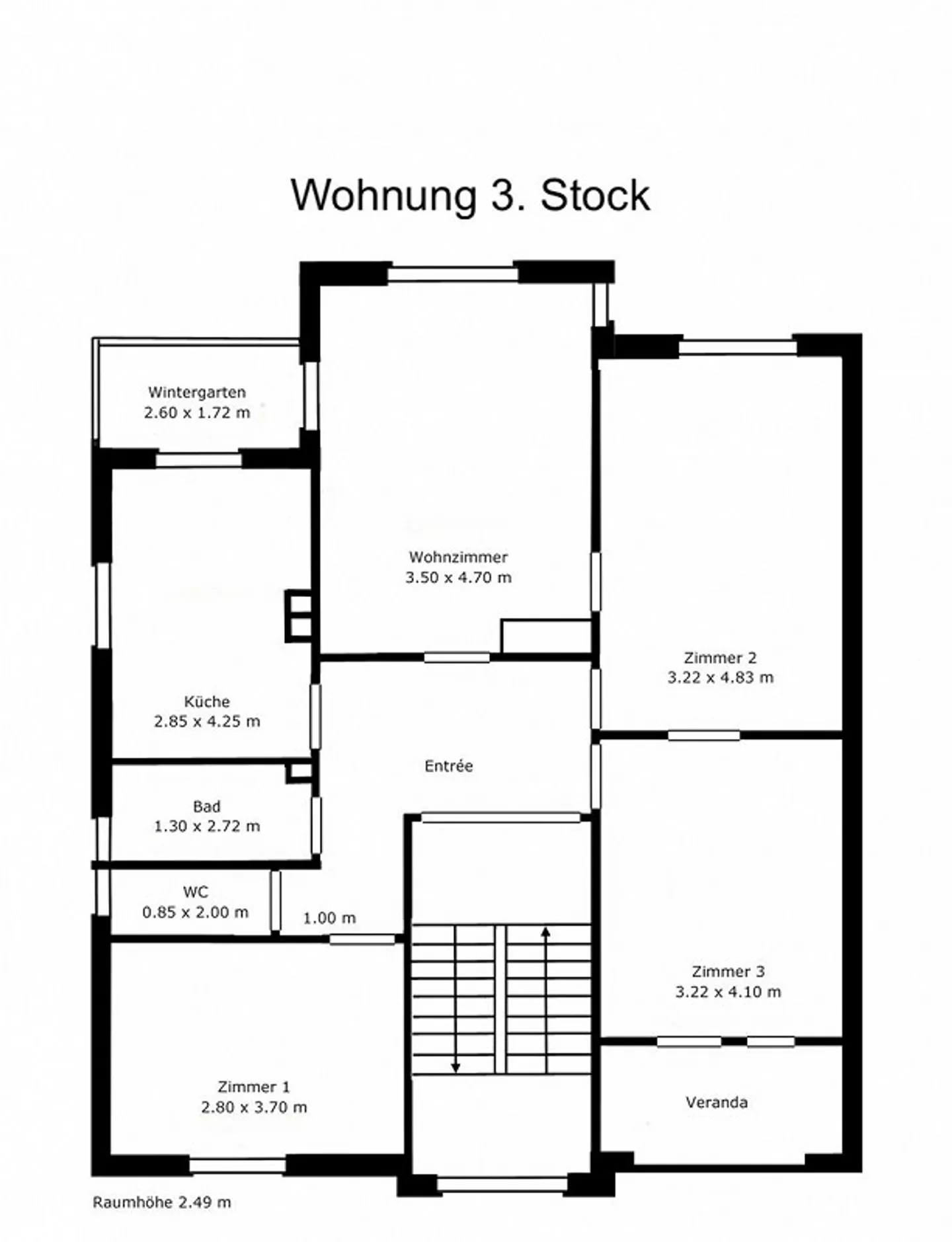Gepflegte Jugendstilwohnung - Foto 12 di 12