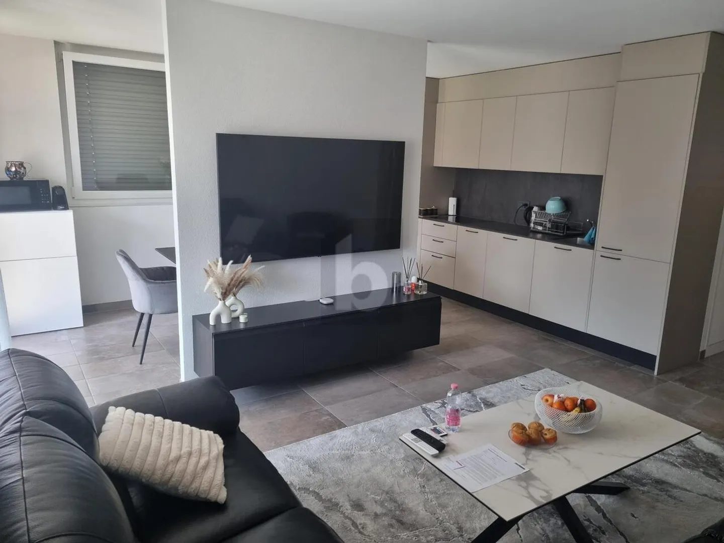 Helles Apartment mit Bergblick - Foto 4 von 6