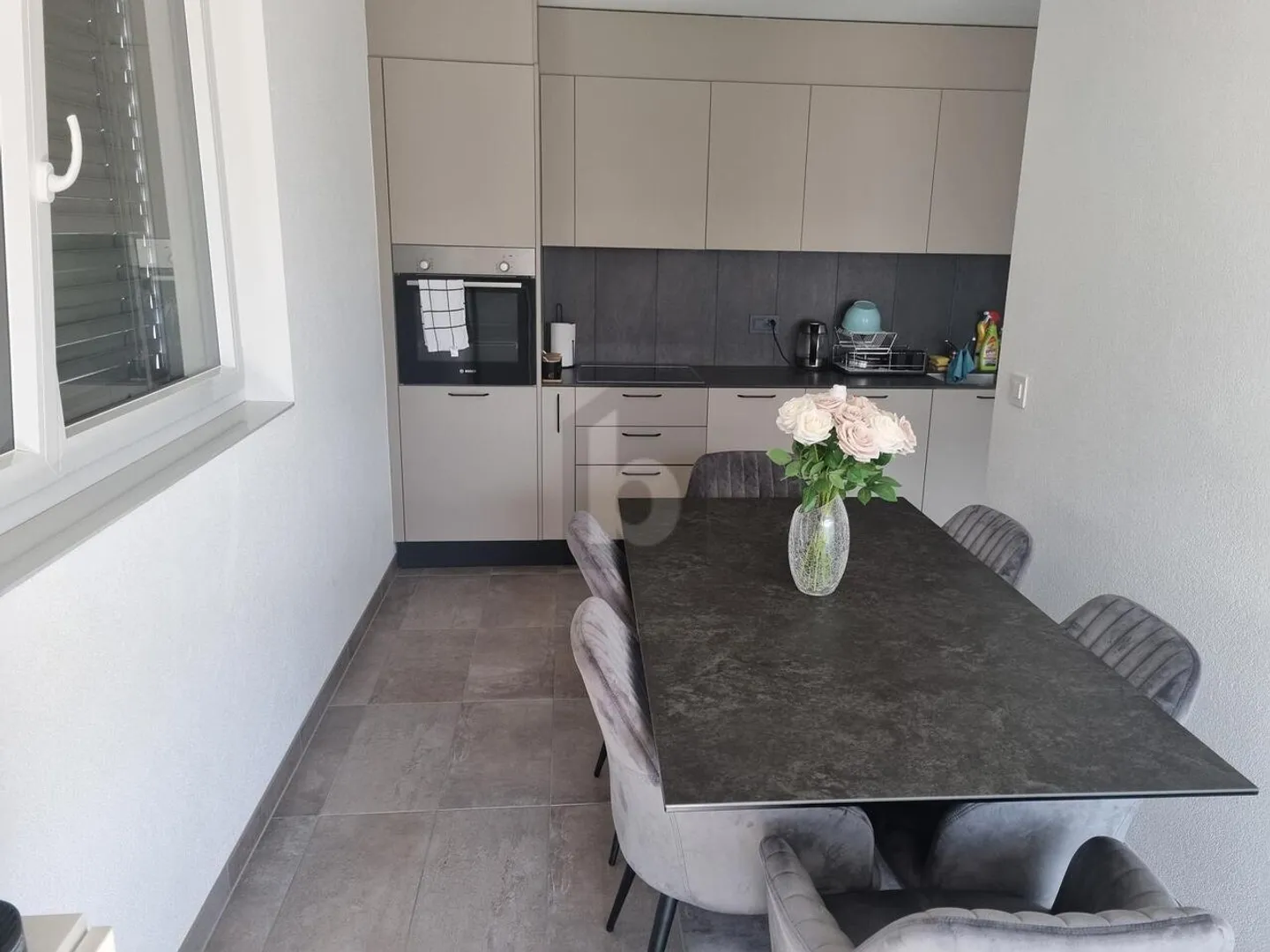 Helles Apartment mit Bergblick - Foto 2 von 6