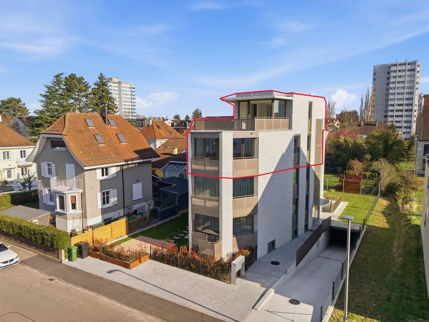 Appartement en attique moderne 4.5 Z' (nouvelle construction) - Photo 7 sur 8