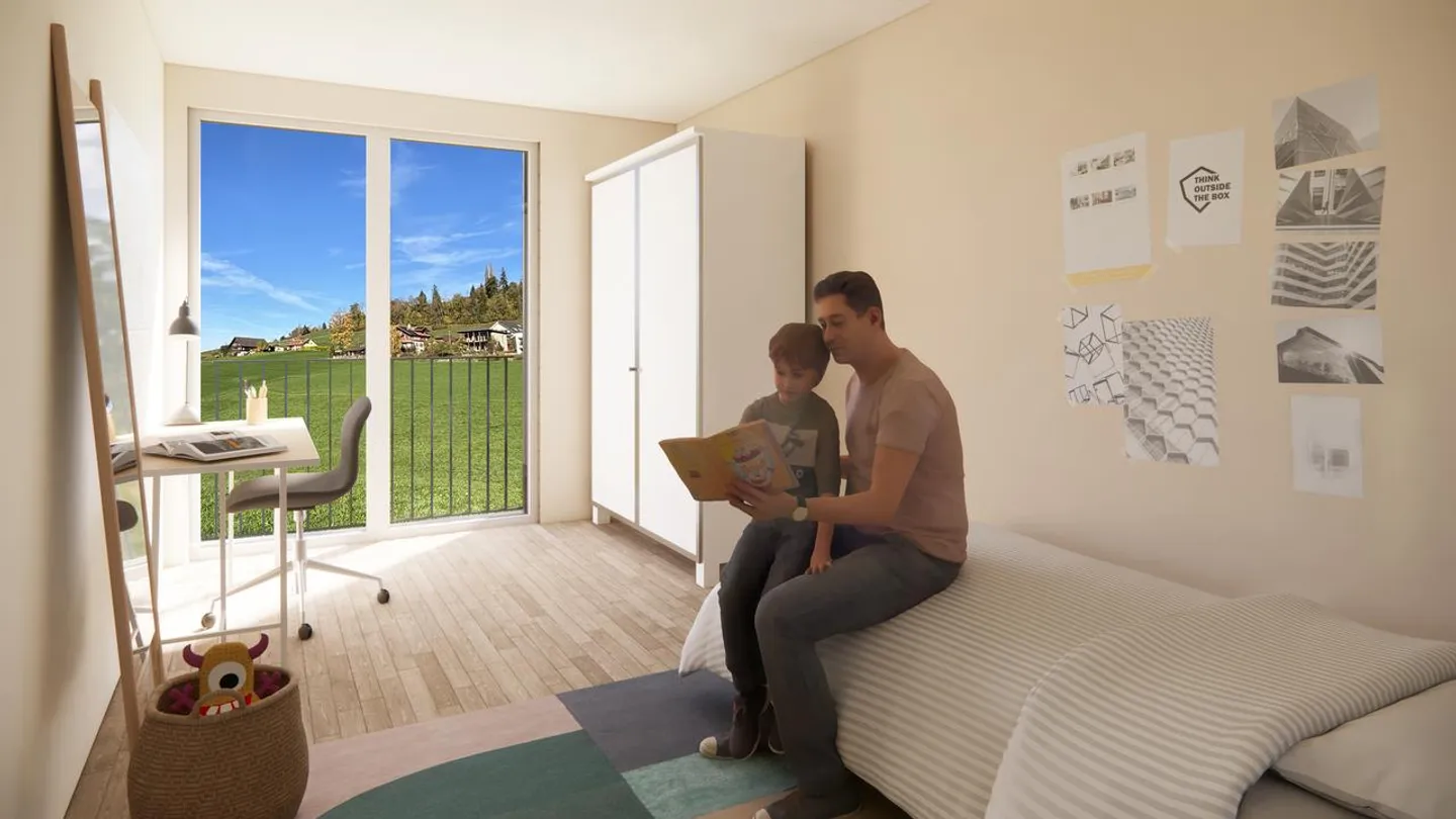 Vue panoramique - Projet de construction neuve à Steffisburg - Photo 6 sur 8