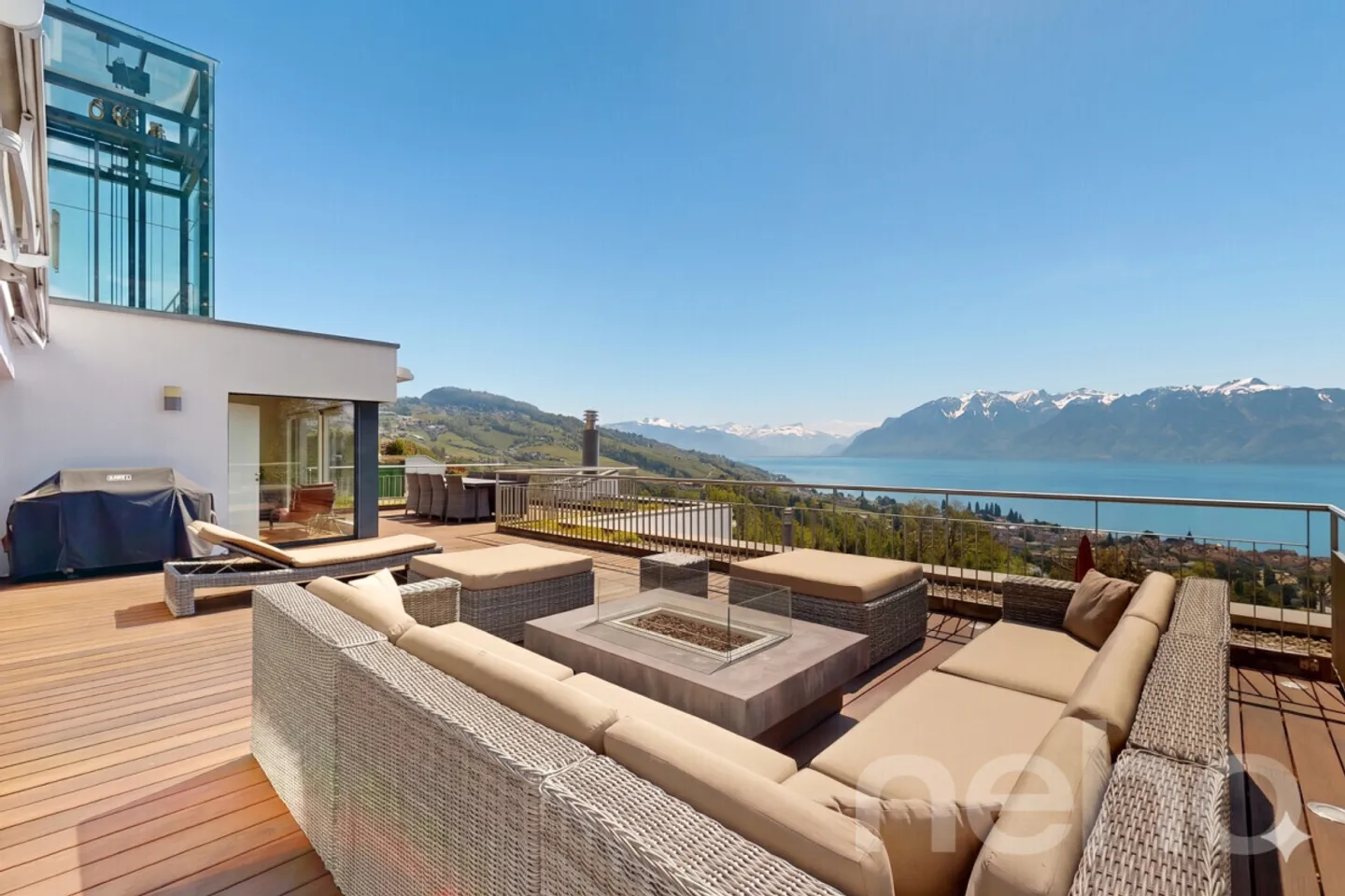 Außergewöhnlicher Panoramablick im Herzen von Lavaux in La Conversion - Foto 1 von 13
