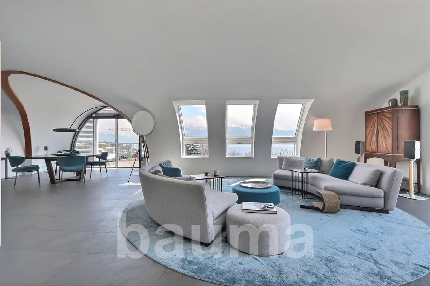 Appartement en combles avec 4 chambres à coucher et vue panoramique - Photo 3 of 13