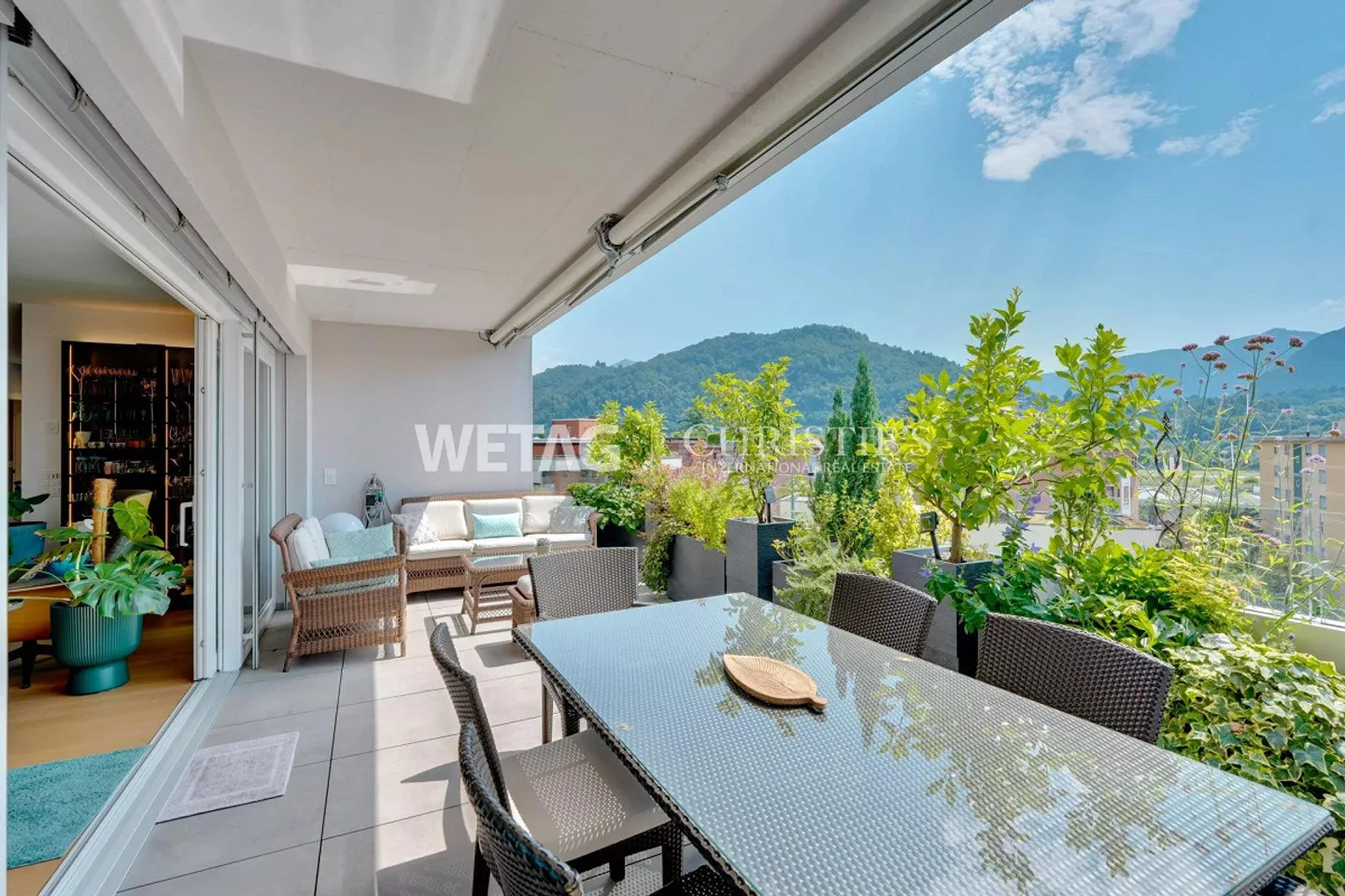 Elegantes Penthouse in Lugano - Foto 6 von 13