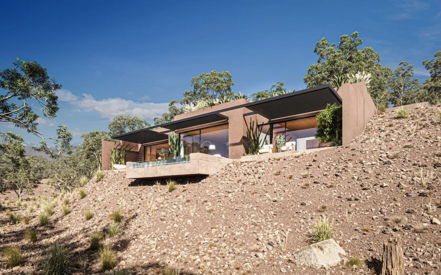 Villa eccezionale con vista lago e montagne - Regione di Marrakech - Foto 4 di 7