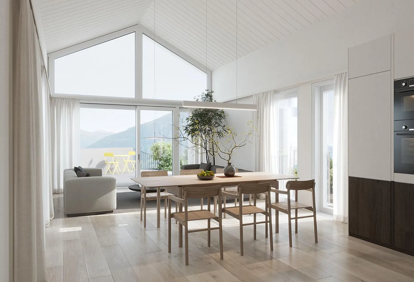 4.5-room heart-stopping apartment in Moiry - Photo 1 of 5