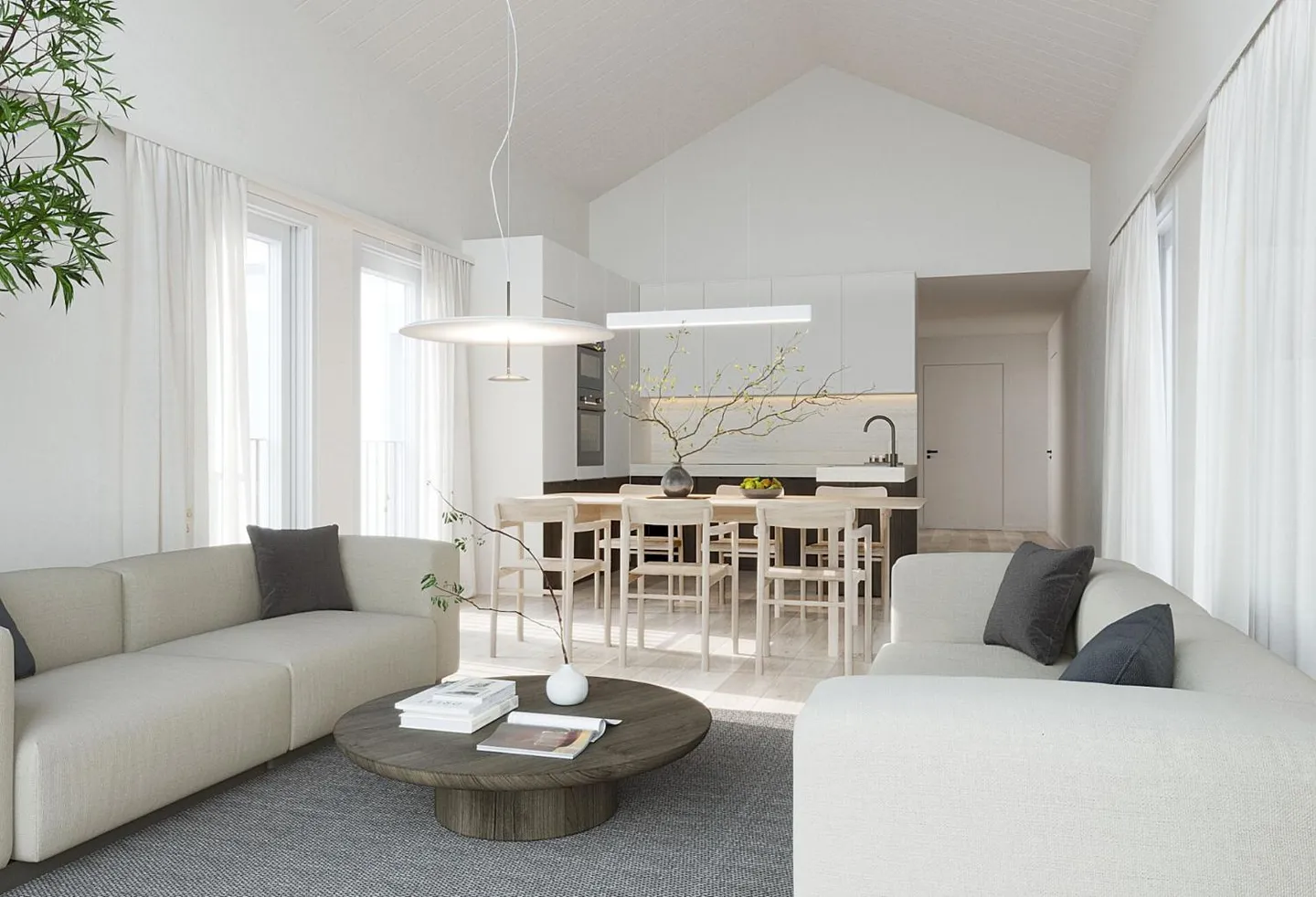 4.5-room heart-stopping apartment in Moiry - Photo 3 of 5