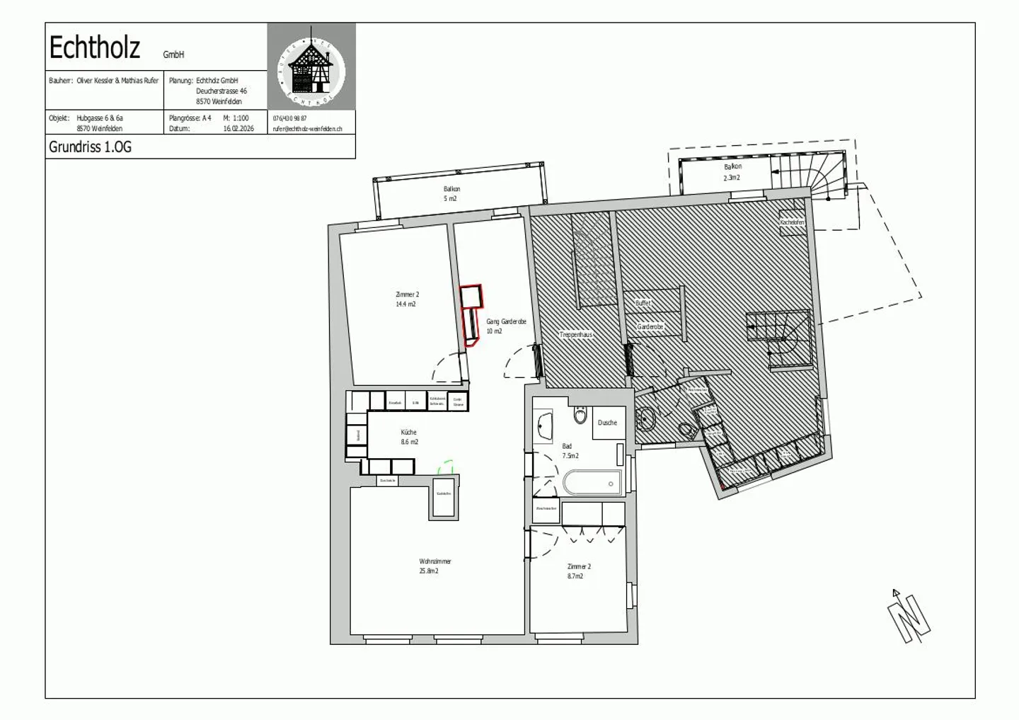 «3.5 Zimmer Wohnung» - Photo 1 of 5