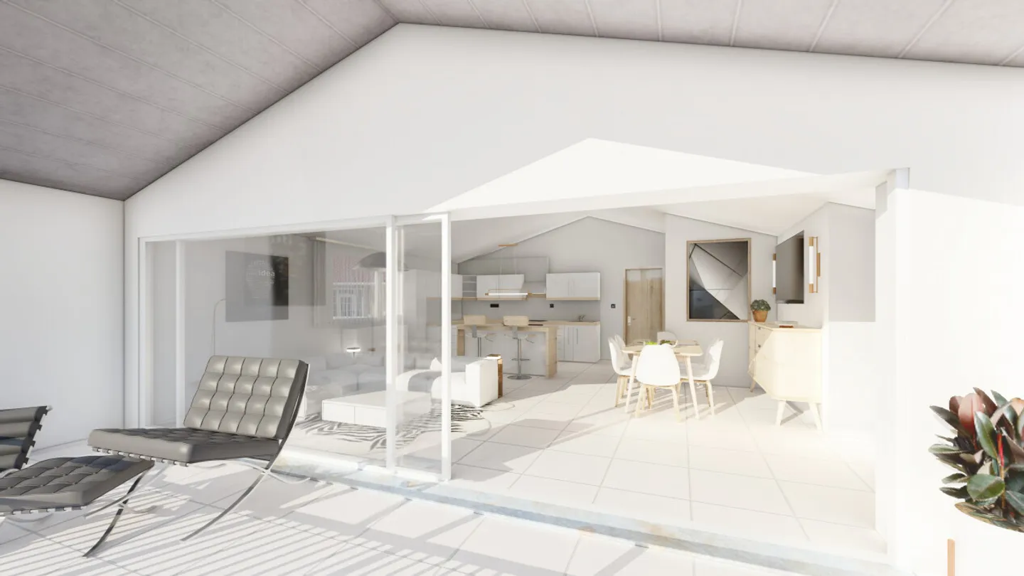 Nuovo attico in vendita - edificio in costruzione - Foto 1 di 8