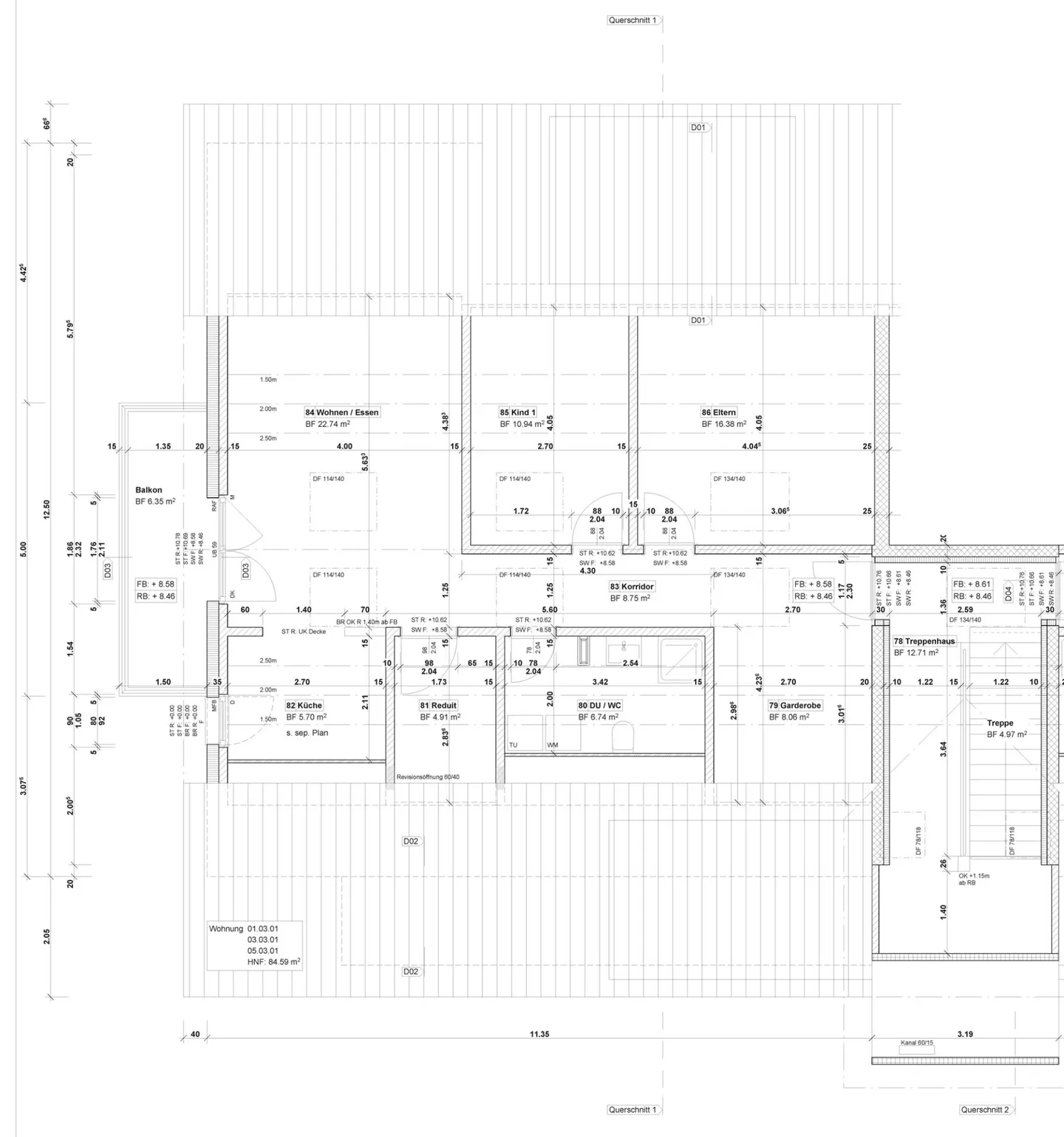 Möbliertes Penthouse - Foto 8 von 8