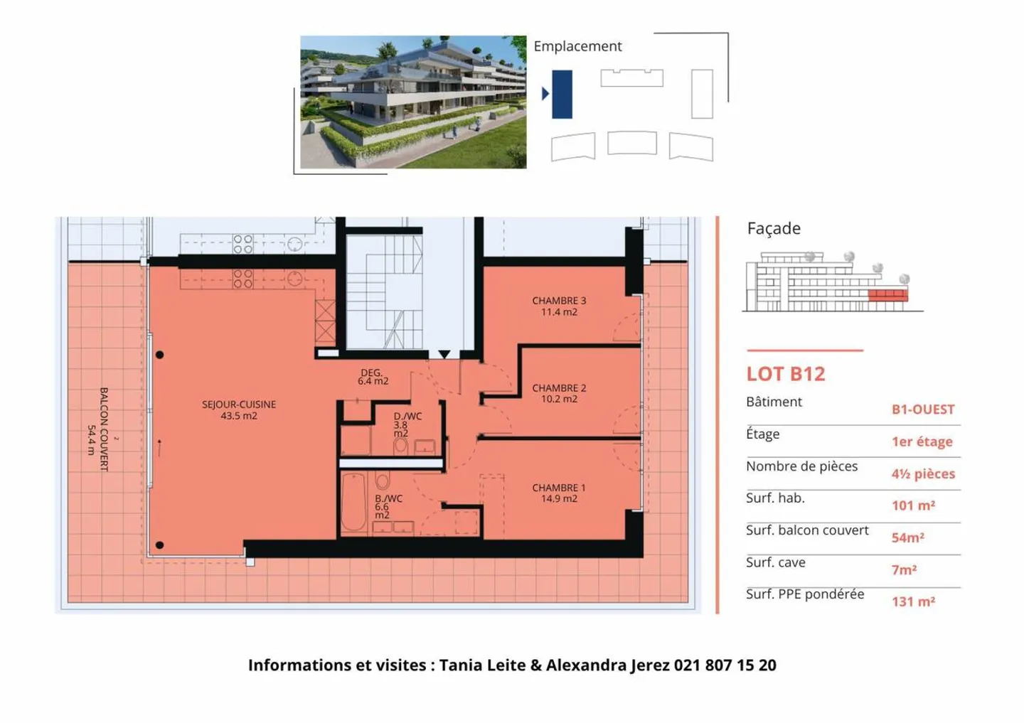 Nuova promozione: appartamento 4.5 locali con balcone coperto - Foto 13 di 13