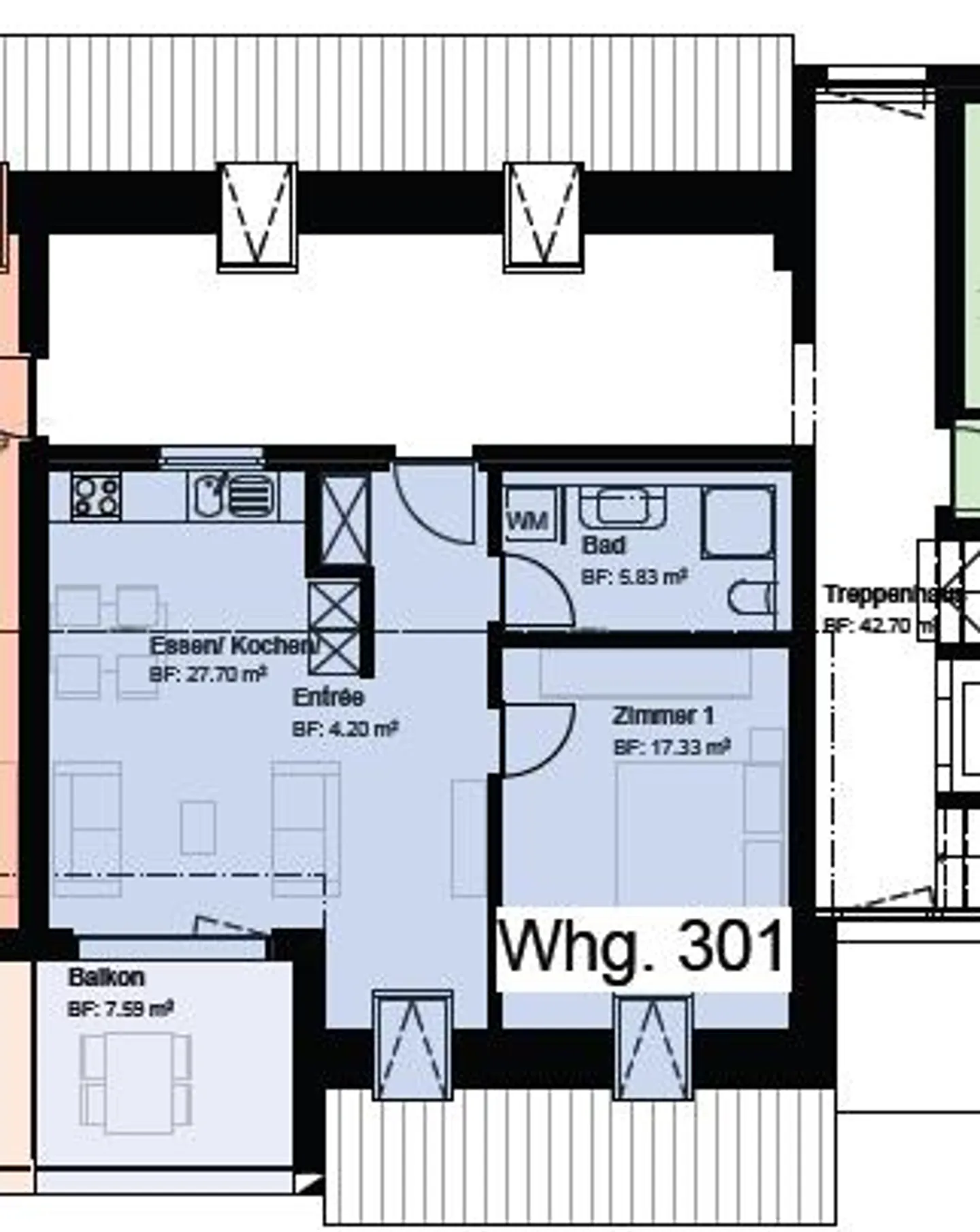 Incantevole appartamento mansardato di 2 1/2 locali ad Amlikon - Foto 14 di 14