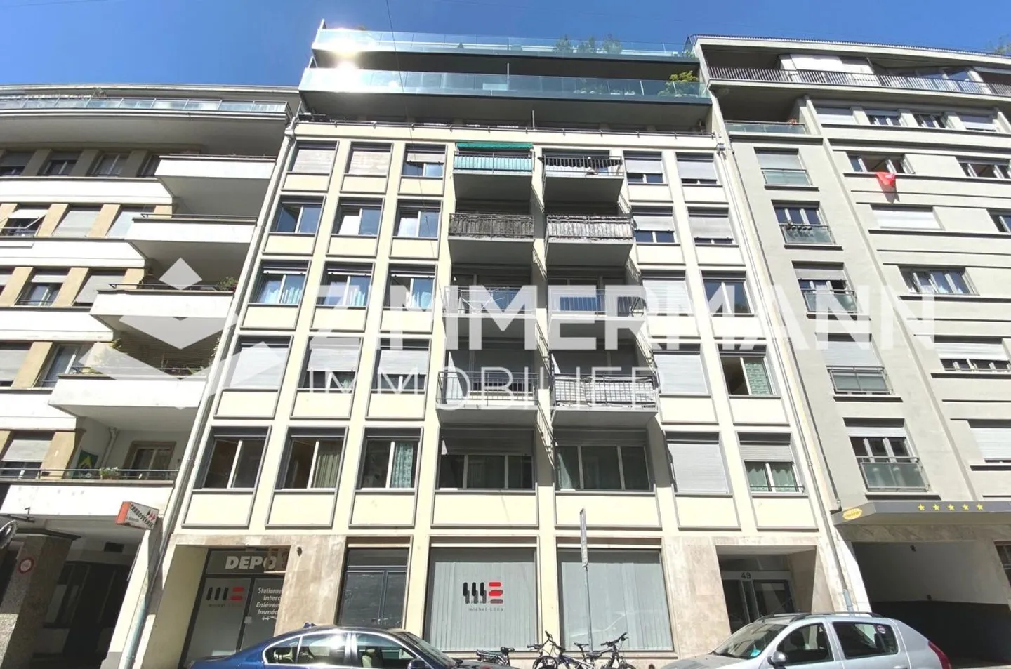 3,5 Zimmer mit Balkon nur wenige Schritte vom See entfernt - Foto 1 von 1