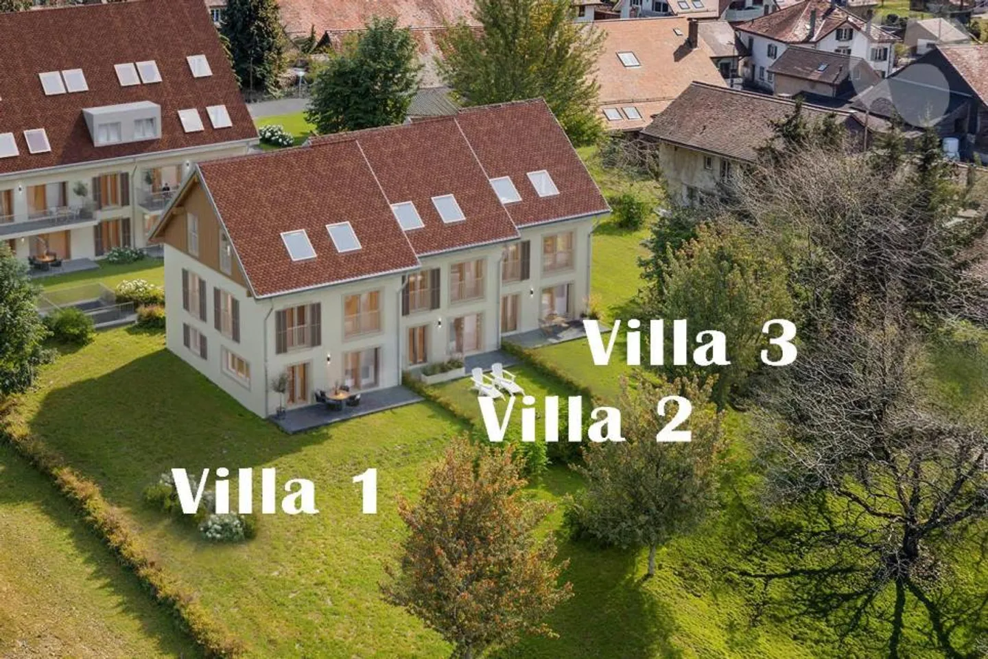 Vente sur plans à Rueyres : Villas 6,5 pièces avec 150 m2 de surface habitable et belle vue sur la vallée, à 1 km de la gare de Leb de Bercher - Photo 2 sur 13