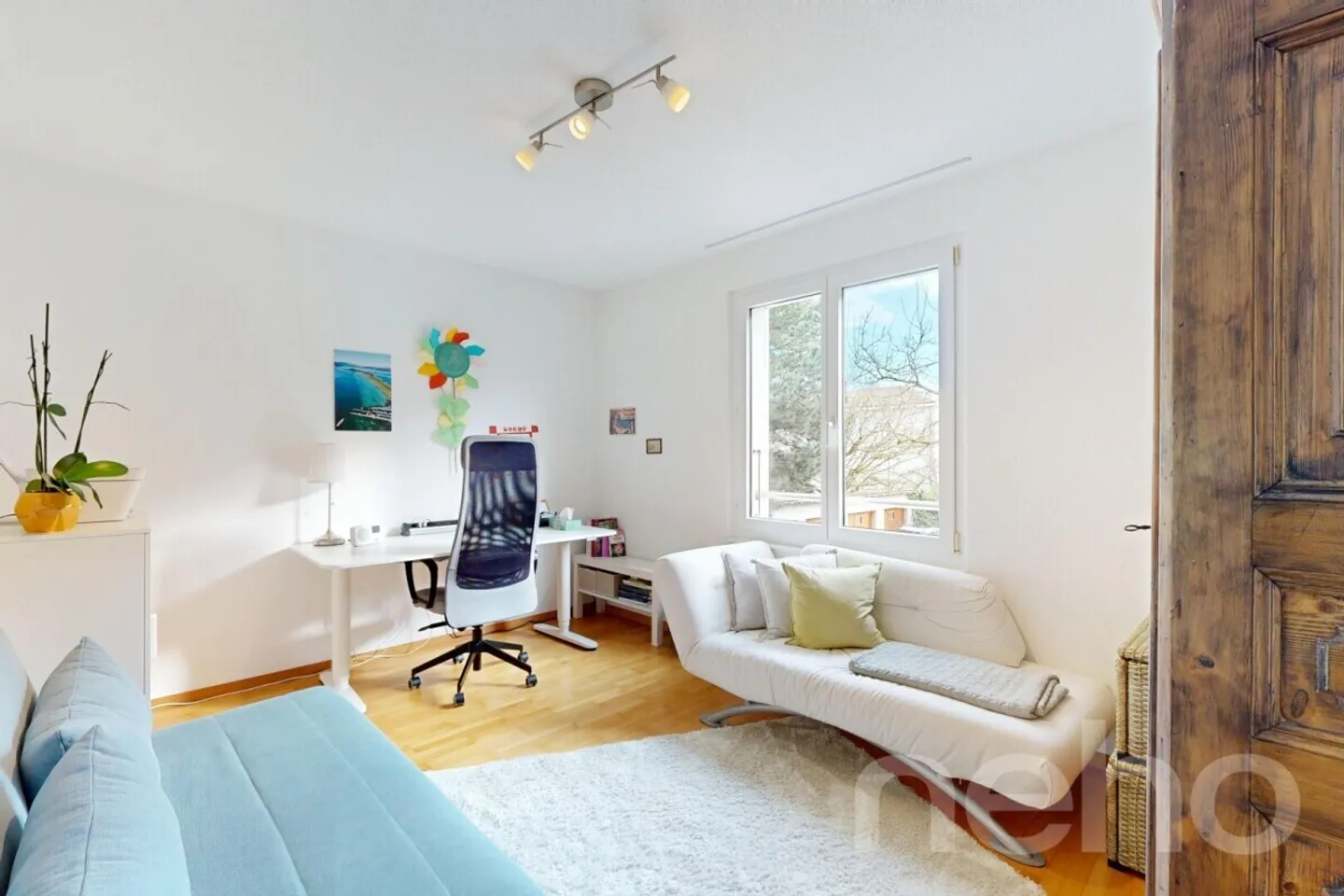 Corcelles: Wunderschöne 112 m² Wohnung in grüner Umgebung - Foto 8 von 12