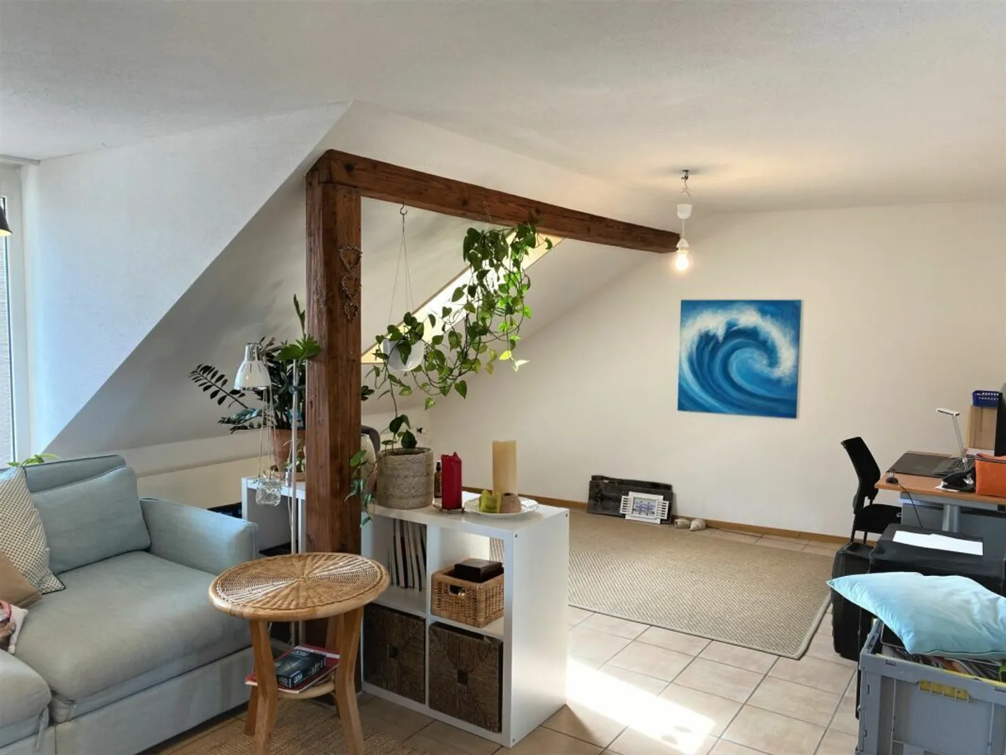 Cozy 3.5-room attic apartment in the heart of Hauptwil - Photo 6 of 16