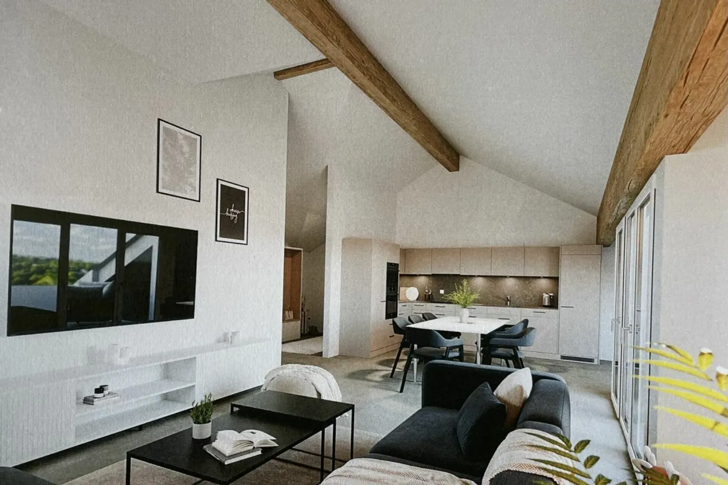Vivre à la campagne, vivre ensemble - trois appartements pour les générations - Photo 1 sur 19