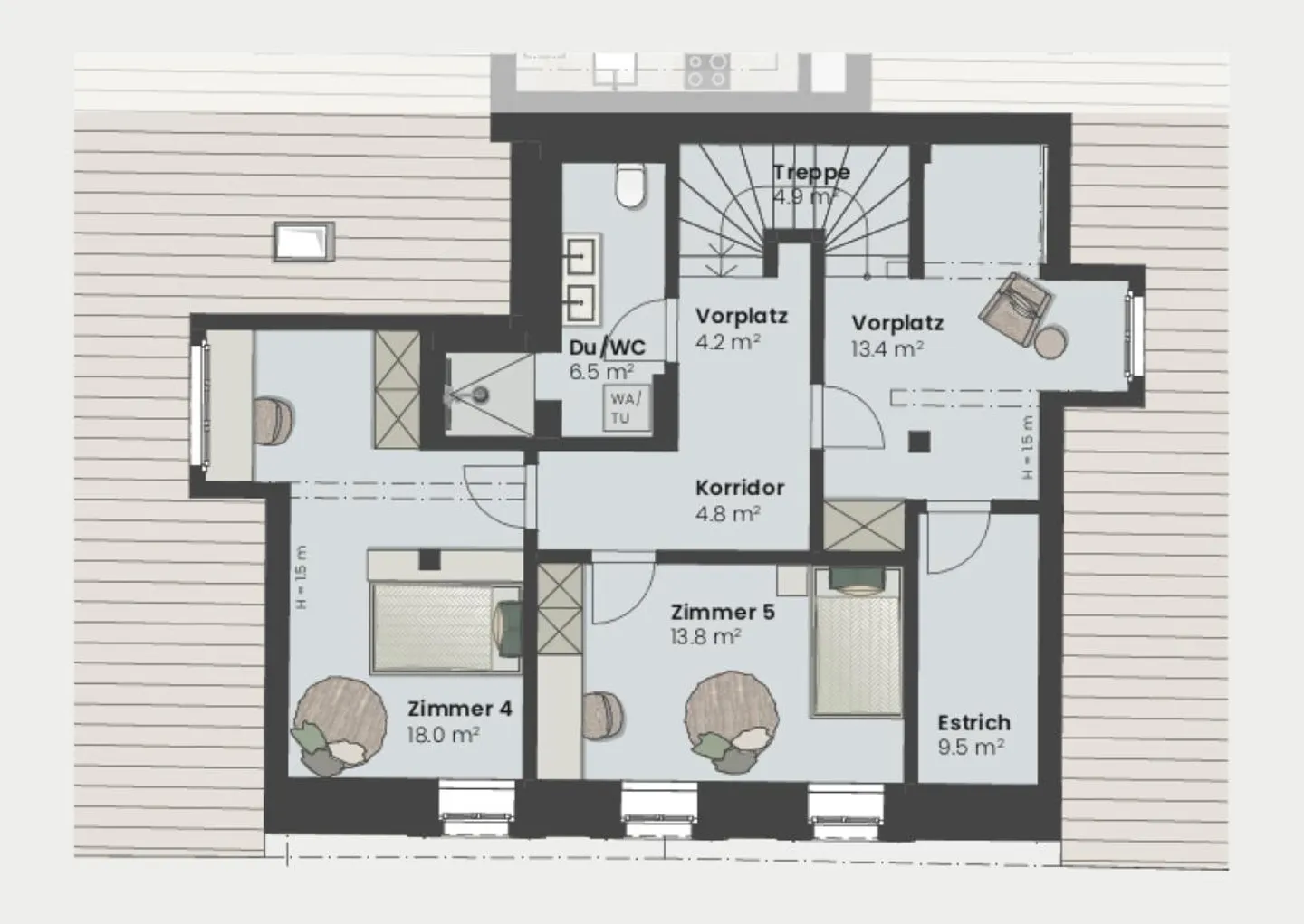 CONSTRUCTION HAS STARTED! 7.5 Room Apartment MFH House Ost Puurehuus Wermatswil - Photo 7 of 9