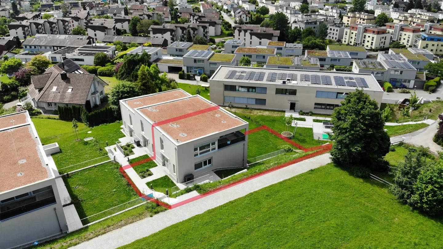Dernière maison d'angle disponible, avec vue sur le Säntis, dans un endroit calme - Photo 3 sur 21
