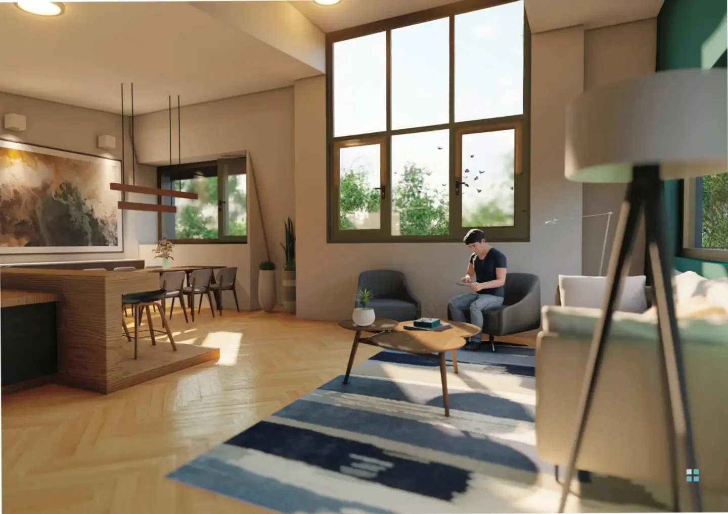 3,5-Zimmer-Wohnung - Foto 4 von 8