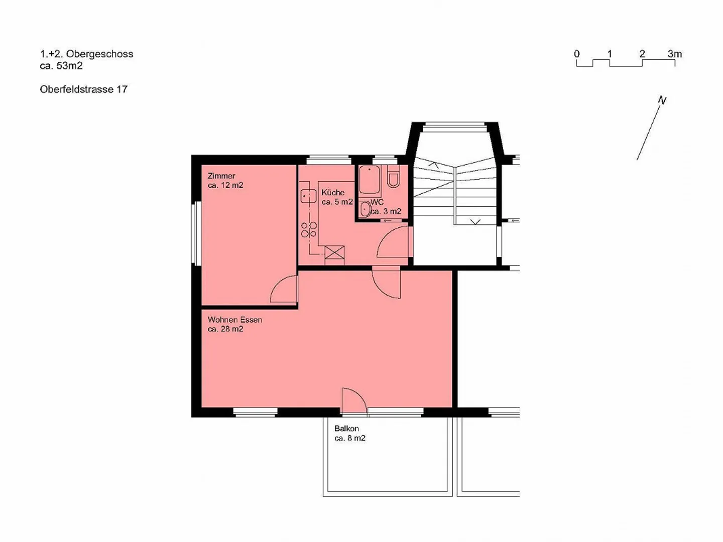 Moderne 2.5 Zimmerwohnung - Foto 9 von 9