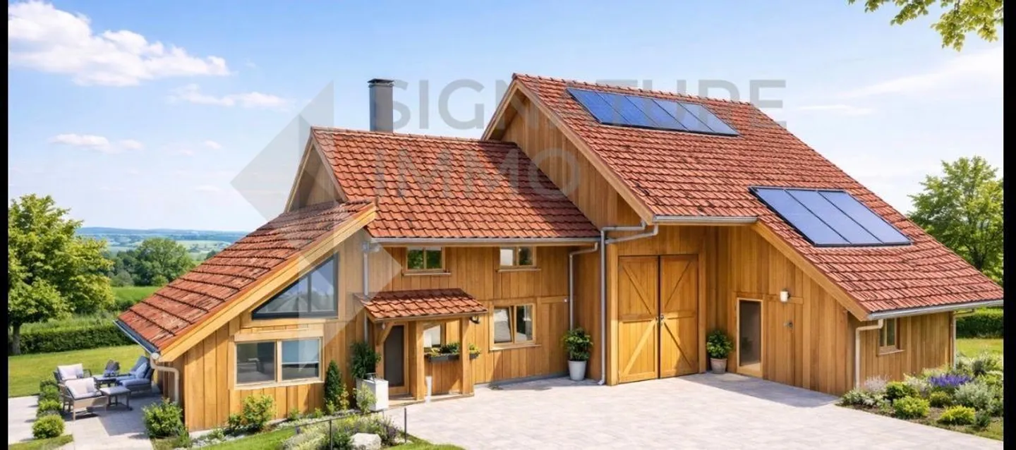 FOR SALE: Life project in the green, 3.5 room house + 2 horse boxes - Photo 4 of 4