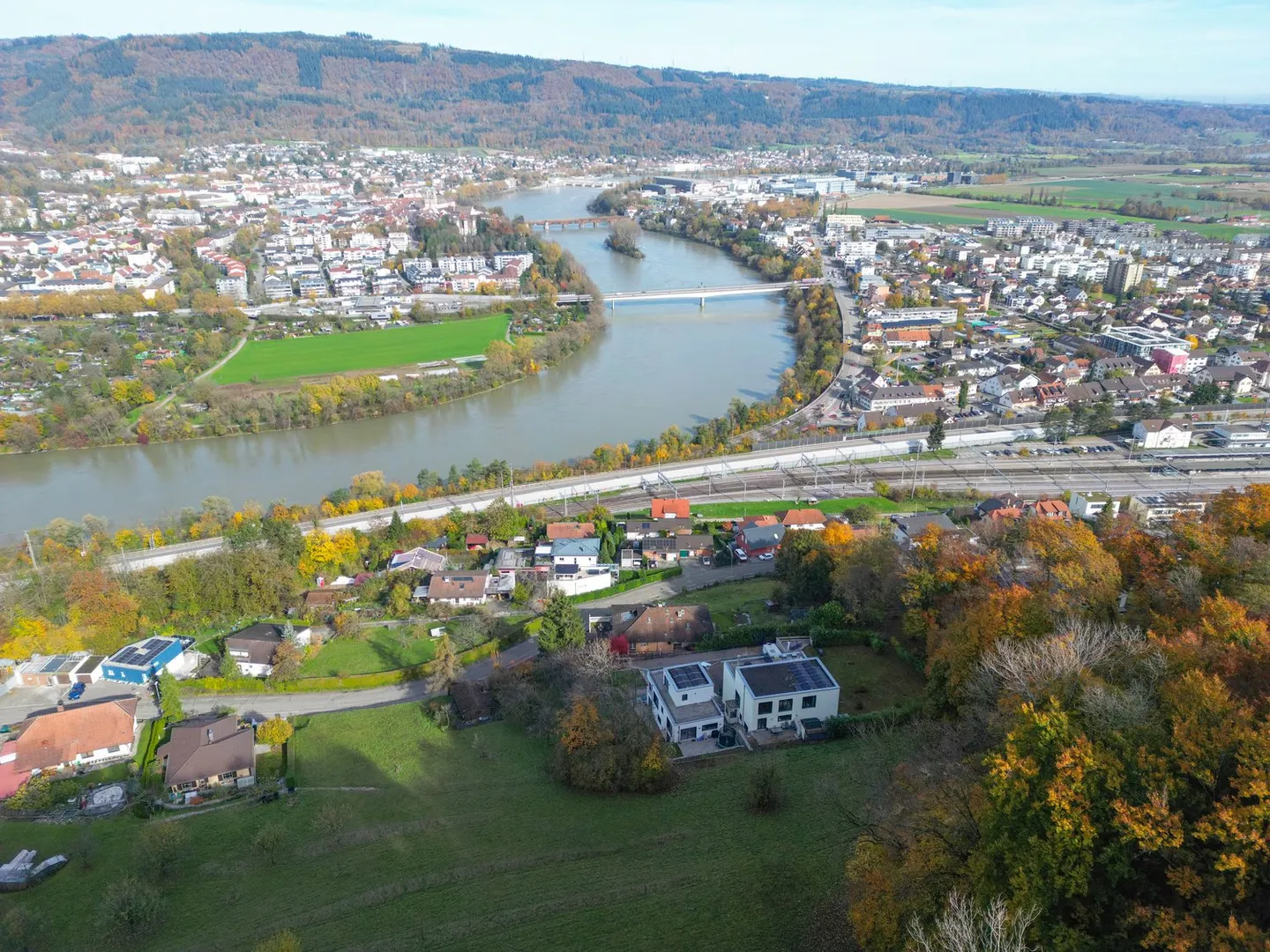 Maison jumelée exclusive avec vue sur la frontière nationale - Photo 3 sur 22