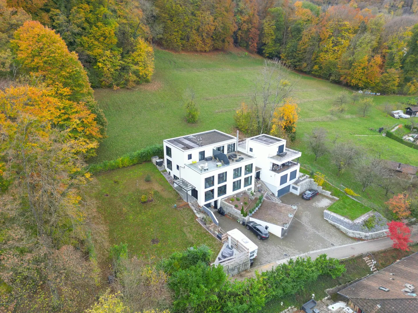 Maison jumelée exclusive avec vue sur la frontière nationale - Photo 2 sur 22