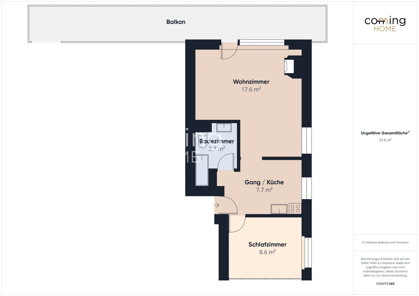 Cozy 2.5-room apartment in Saas-Grund - Alpine panorama and feel-good atmosphere - Photo 12 of 12