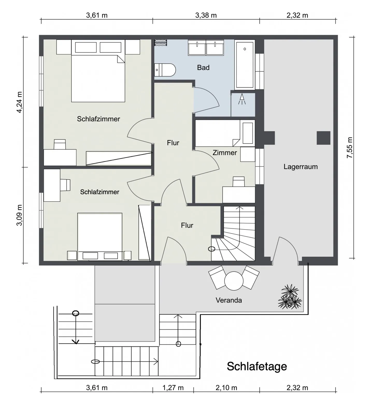 SOLD!!! Charming single-family house with pool and separate guest studio - Photo 22 of 40