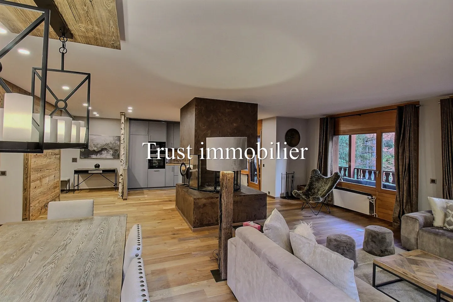 4027L. Schönes 4,5-Zimmer-Apartment zur Miete, Zentrum von Crans - Foto 3 von 12