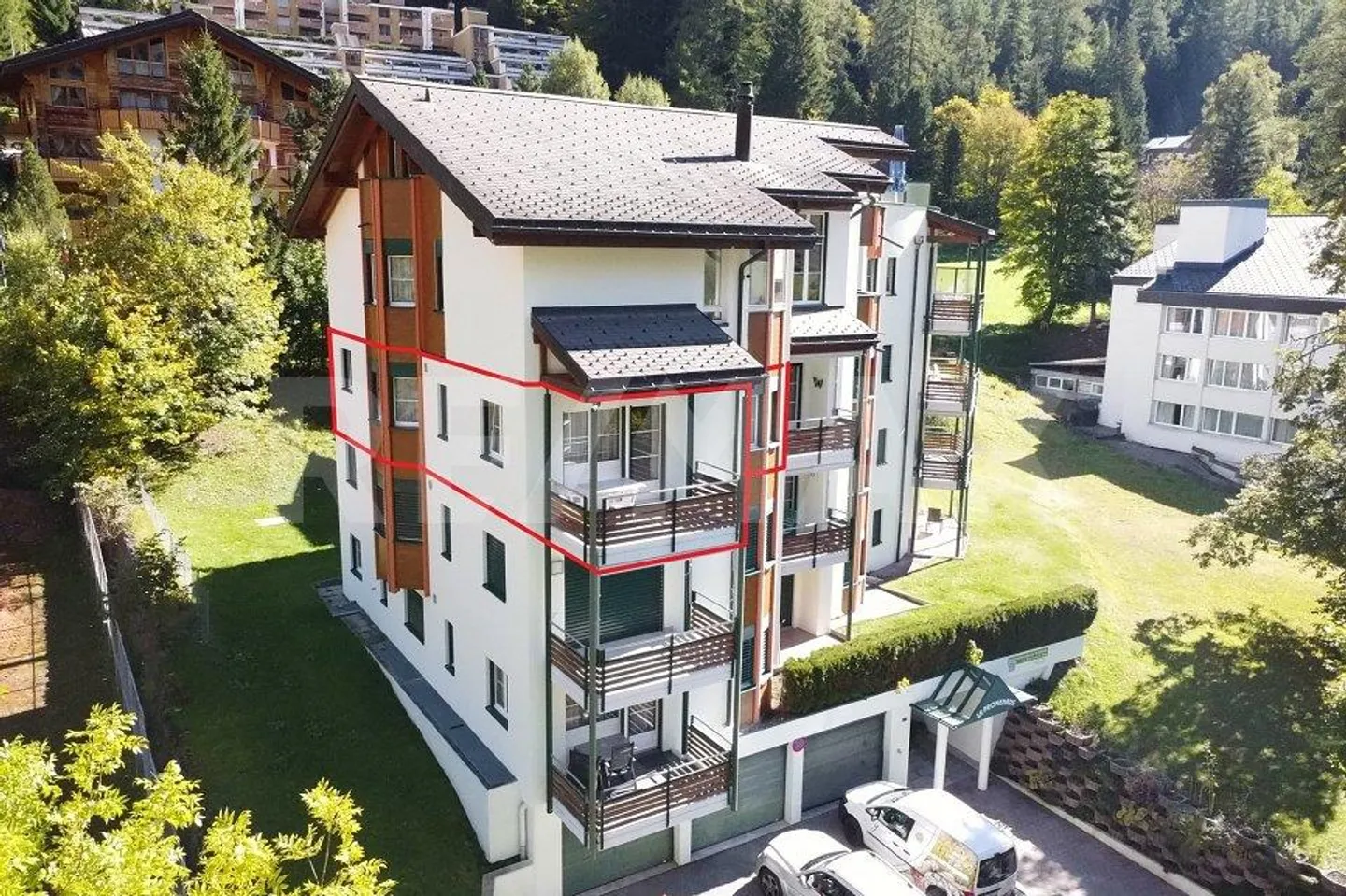 Cozy 3.5-room apartment in a prime location in Leukerbad - with unobstructed views - Photo 2 of 13