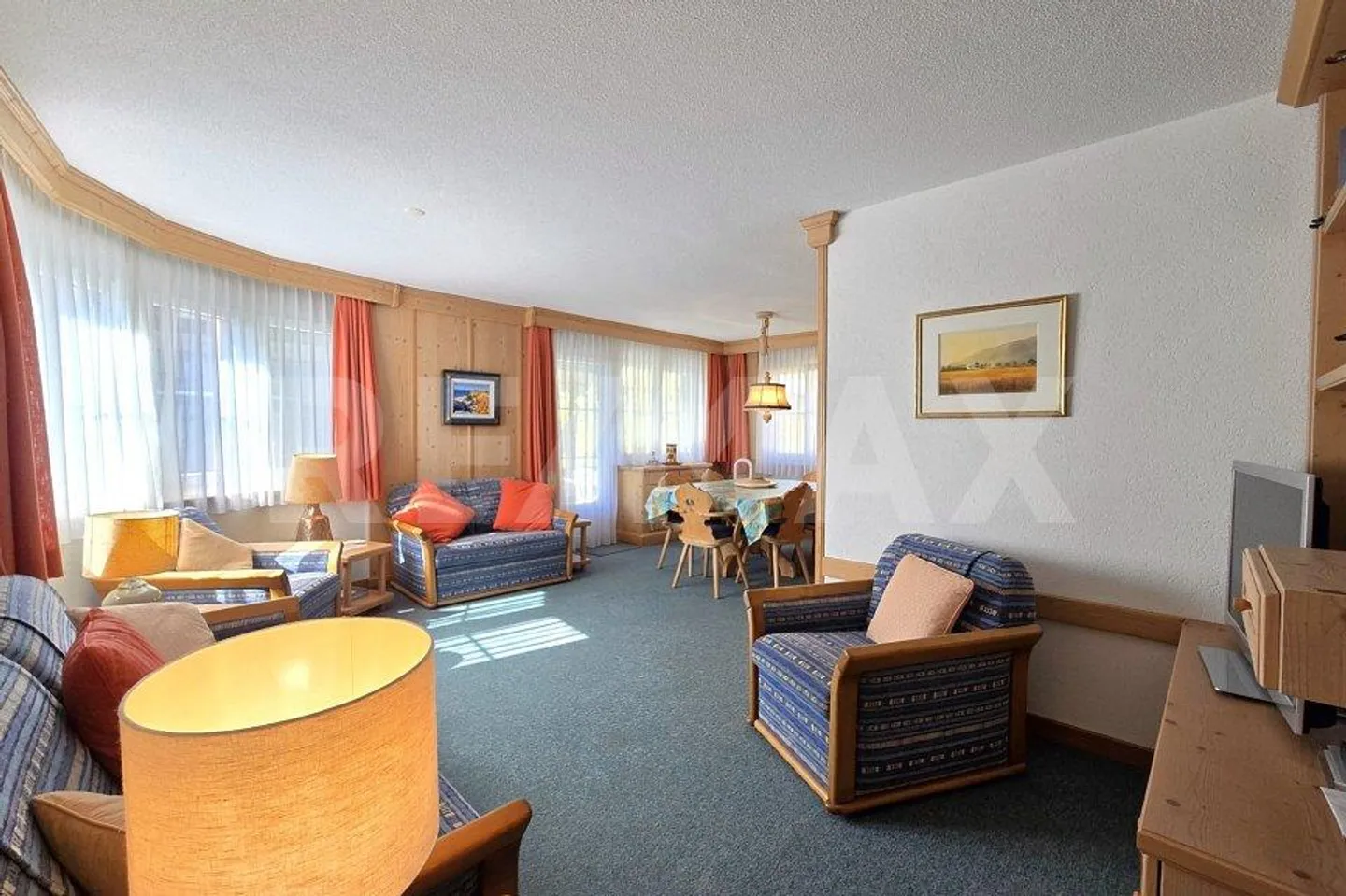 Cozy 3.5-room apartment in a prime location in Leukerbad - with unobstructed views - Photo 5 of 13
