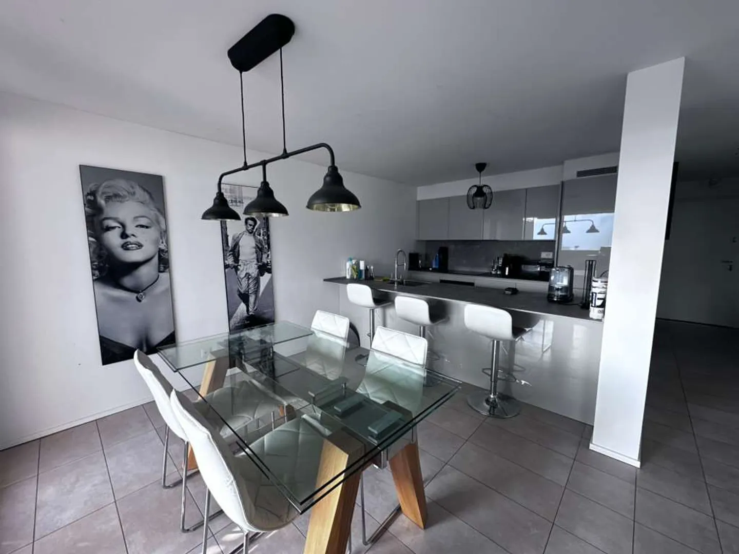 Appartement moderne avec terrasses - Photo 2 sur 9