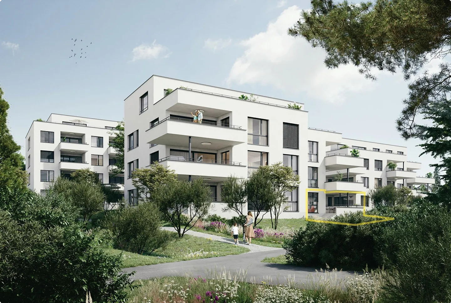 Appartement de jardin 3,5 pièces - Photo 7 sur 8