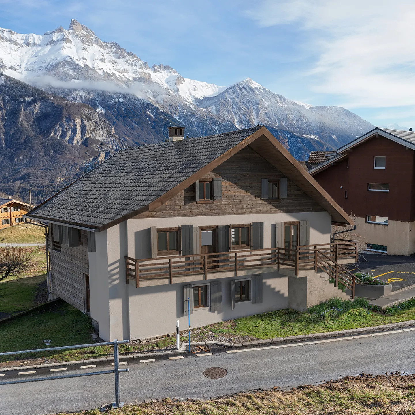 Vérossaz Chalet-Scheune zur Umwandlung in 2 geräumige Apartments - Foto 1 von 16