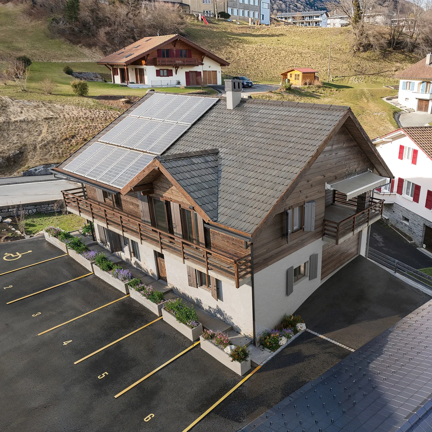 Vérossaz Chalet-Scheune zur Umwandlung in 2 geräumige Apartments - Foto 4 von 16