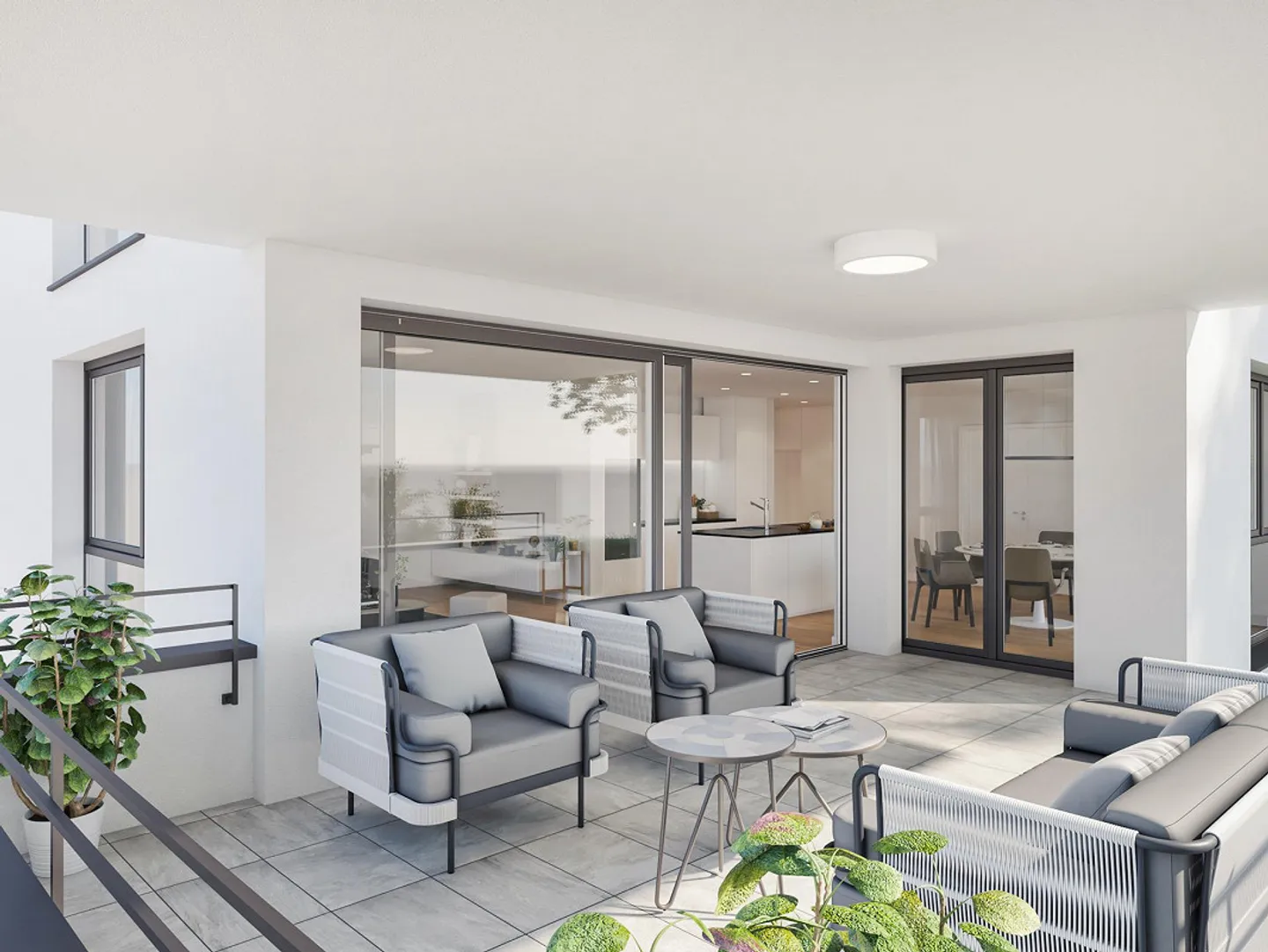 Appartement de jardin 4.5 pièces - Photo 4 sur 8