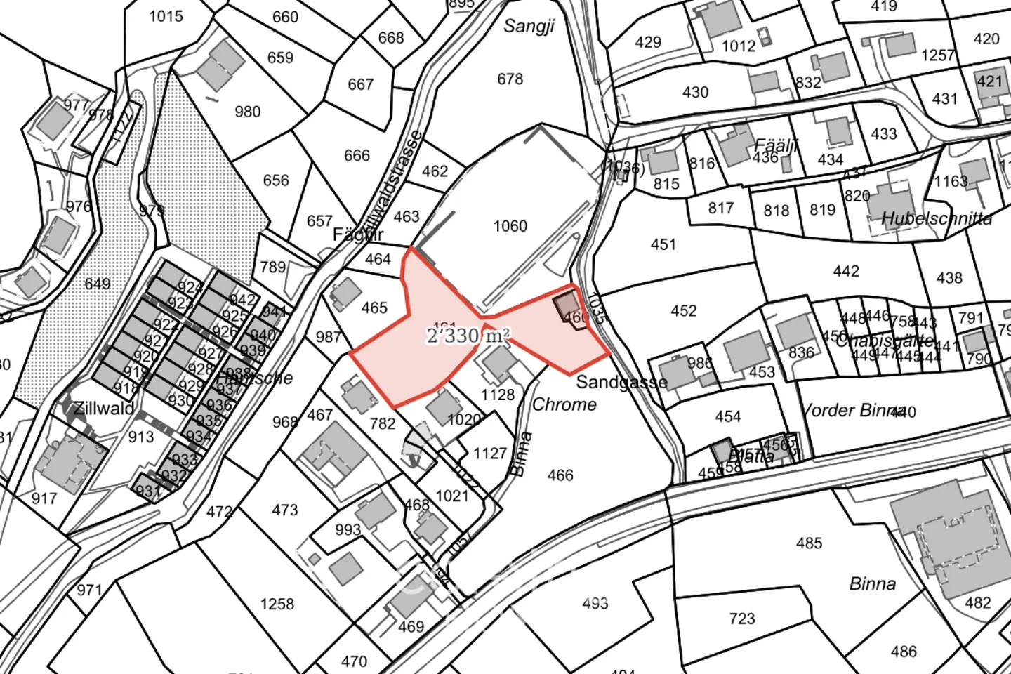 Spacious building lot in Lax - sunny location with mountain views in the Aletsch region - Foto 1 von 3