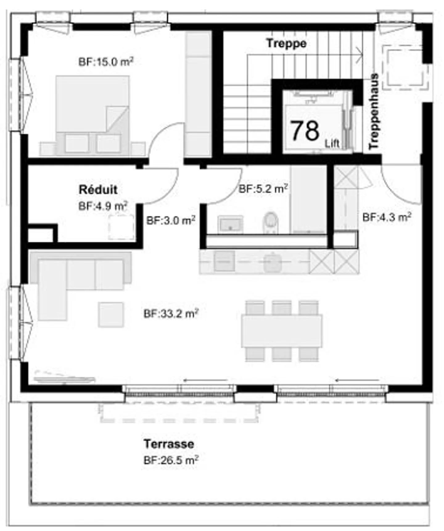 Appartamento attico di 2.5 locali - Foto 7 di 7