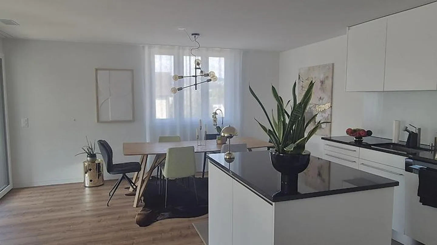 2½ ROOM APARTMENT IN SEENGEN (AG), FURNISHED, TEMPORARY - Photo 2 of 3